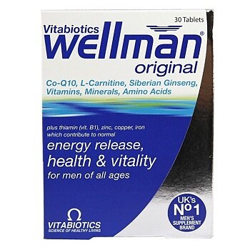 Витамины для мужчин Wellman
